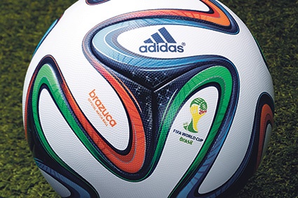 Adidas Brazuca - the official match ball of the World Cup 2014