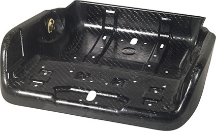Fig. 1 Despite its thin walls, the seat shell is very rigid and strong. In the...