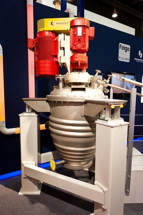 The filling unit is complemented by the SOMMER coaxial mixer that offers a...