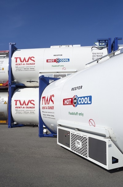 Chemical or foodstuff industry: Special reefer tank containers allow the liquid...