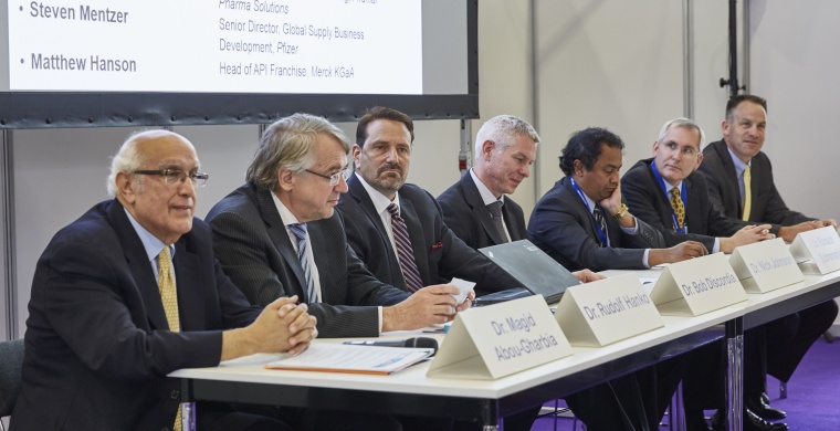 Panelists at the Pharma Outsourcing Panel at Chemspec Europe included industry...