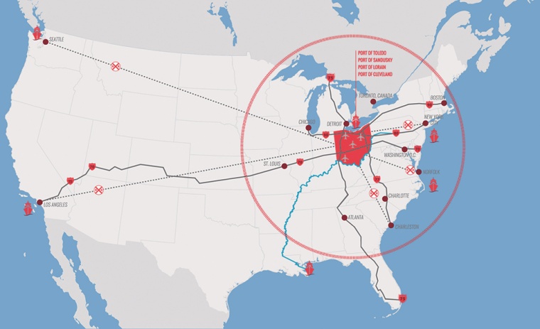 Proximity to customers, suppliers, and market partners: 60 % of all US...