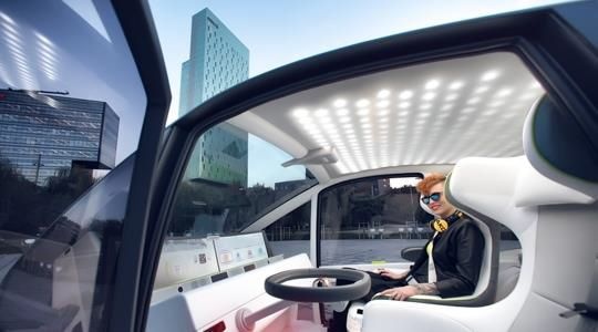 For their 2017 concept car Oasis, Rinspeed joined forces with car interior...