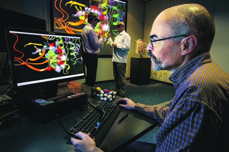 3D visualization is key to a deeper understanding of binding events between...