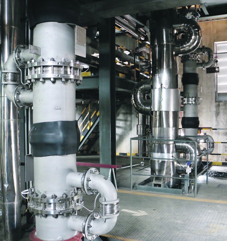 Integration of the continuously running Miprowa flow reactors into the existing...