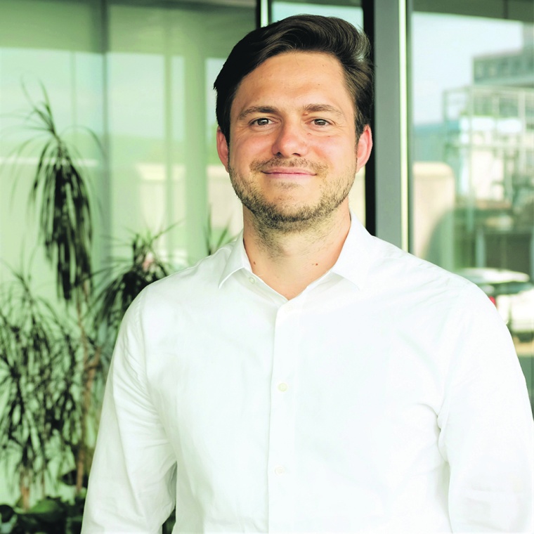 Timo von Bargen, venture lead, Chemberry