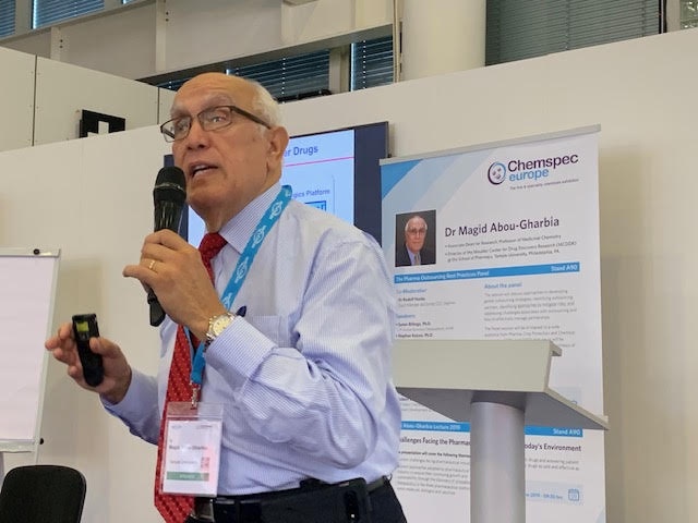 Magid Abou-Gharbia talks about the challenges of the pharmaceutical industry.