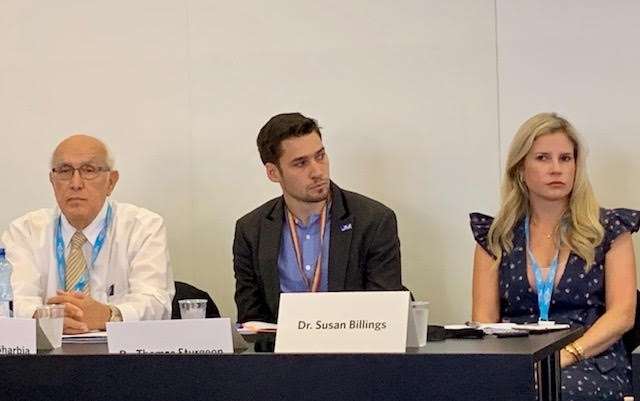 Magid Abou-Gharbia, Tom Sturgeon and Susan Billings were experts on the Pharma...