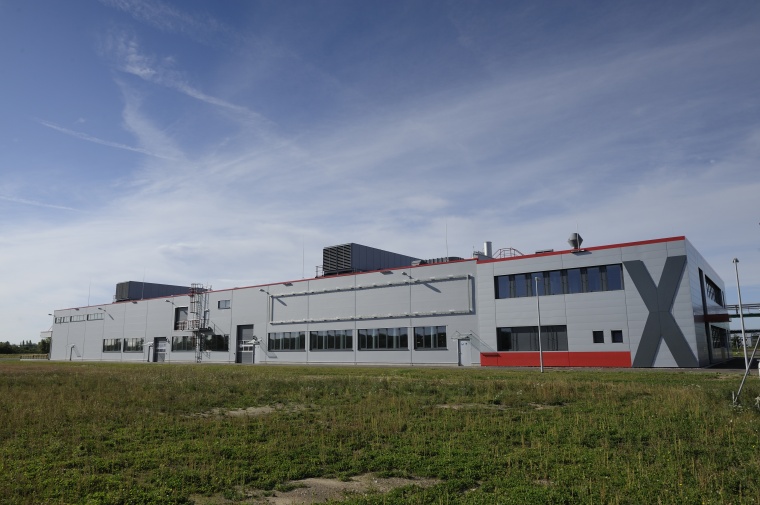 Lanxess hat an seinem Standort Bitterfeld ein neues Chemiewerk für...