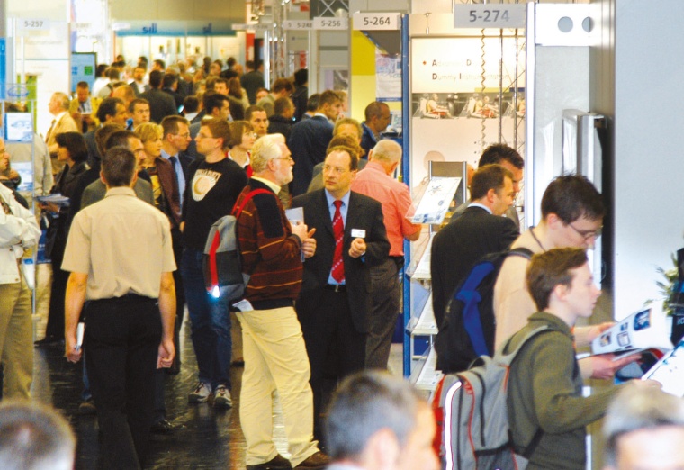 Abb. 1: Auf der Fachmesse Sensor+Test erfahren die Besucher interessante...