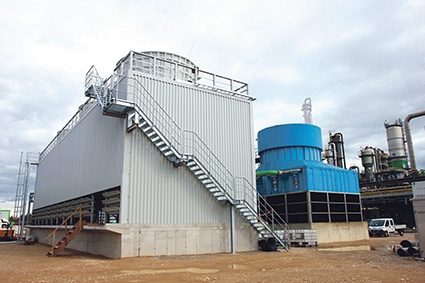 Mit der Erneuerung der Rückkühlwerke investiert der Betreiber in die...