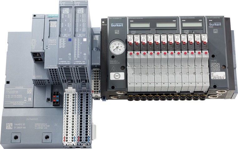 : Die neueste Generation der Ventilinsel Typ 8647 Airline SP von Bürkert ist...