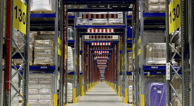 Dachser Logistikzentrum Karlsruhe am Standort Malsch: Das neue Gefahrstofflager...