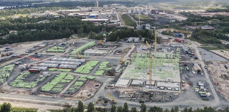 Blick auf die Anlage in Harjavalta. Foto: BASF