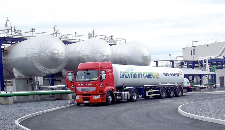 Das von Messer zurückgewonnene CO2 ist ein Nebenprodukt des...