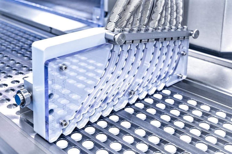 Hochleistungsverpackungslinie CP 600. Foto: Nextpharma