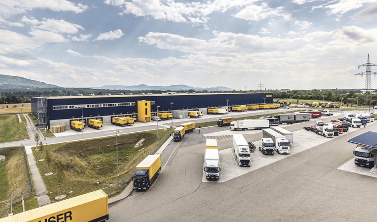 Der Dachser Standort Malsch bei Karlsruhe ist zentral gelegen mit großer Nähe...