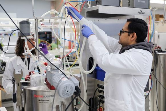 AskBio Bioreactor. Foto: Asklepios BioPharmaceutical