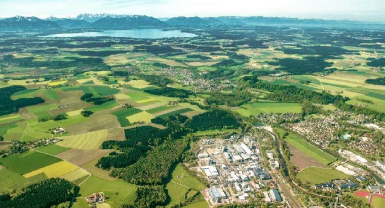 Der AlzChem-Standort in Trostberg. Foto: AlzChem
