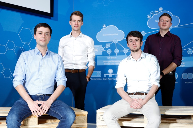 Die ersten Gründer im Umfeld der Silicon Economy: Jan Möller, Philipp Wrycza,...