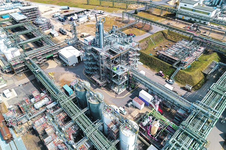 Die o-NT Produktion im BASF Werk Schwarzheide stand im Sommer 2020 für zehn...