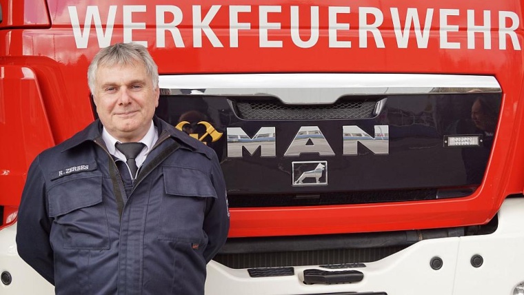 Ralf Zerbes ist neuer Leiter der Werkfeuerwehr im Industriepark Wiesbaden....