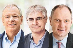 Von links nach rechts: Vorstand Flavor, Heinrich Schaper, Vorstand Nutrition,...