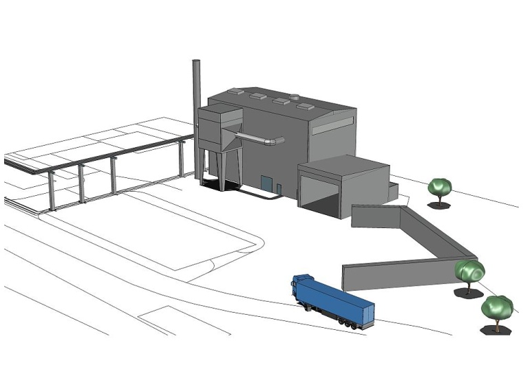 Skizze der geplanten GETEC-Anlage. Foto: GETEC