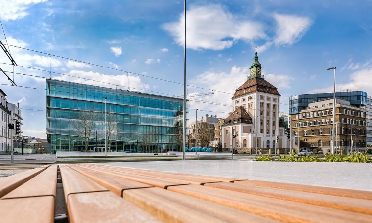 Merck-Innovation-Center Darmstadt. Foto Merck