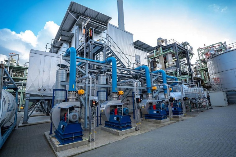 Lachgasproduktionsanlage in Antwerpen. Foto: Lanxess