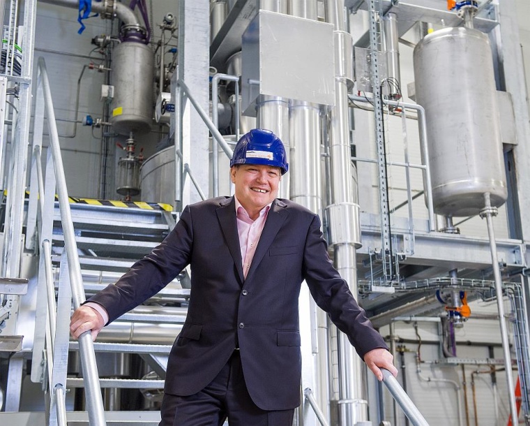 Toine Janssen, Geschäftsführer von Isobionics, eröffnete feierlich die neue...