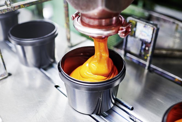 Druckfarben von Zeller + Gmelin. Foto Zeller + Gmelin