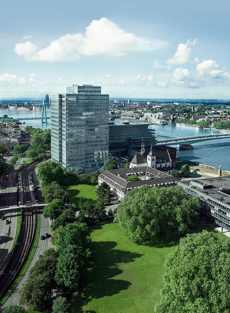 Lanxess-Firmenzentrale. Foto: Lanxess