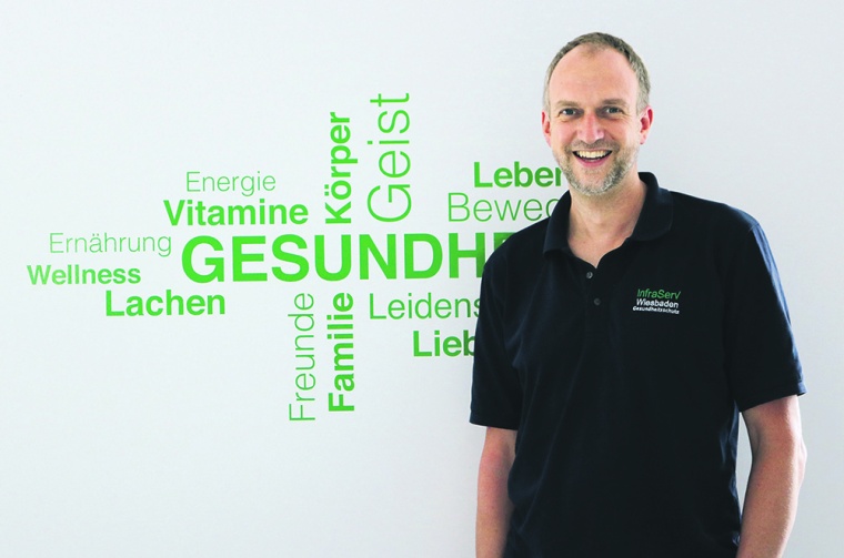 Jörg Rosenthal, Gesundheitsmanager, InfraServ Wiesbaden-Gruppe © InfraServ...