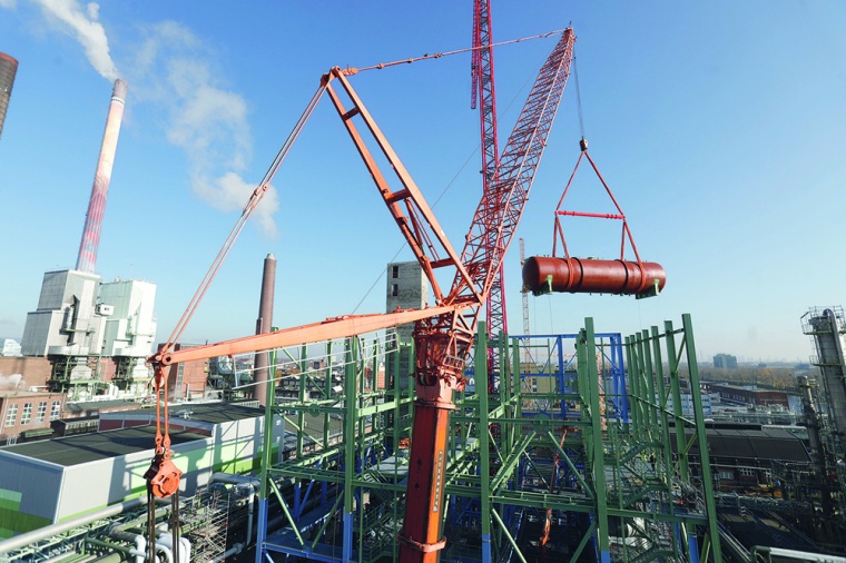 Die Modernisierung einer bestehenden Gasturbinenanlage und der Neubau zweier...