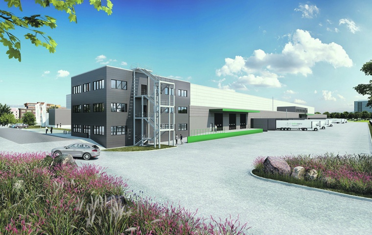 So wird der Neubau aussehen: Auf einer Grundfläche von 16.500m² entsteht ein...