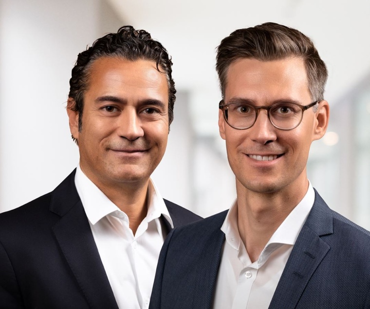 Sebastian Jureczek (r.) ist neuer Vorsitzender der Geschäftsführung von Air...