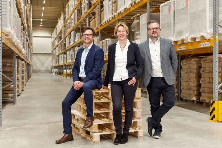 Geschäftsführungsspitze bei Loxxess Pharma (v.l.n.r.): Tilman Spaethe...