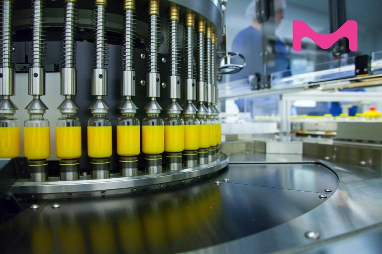 Fill-Finish-Produktion bei Merck. © Merck