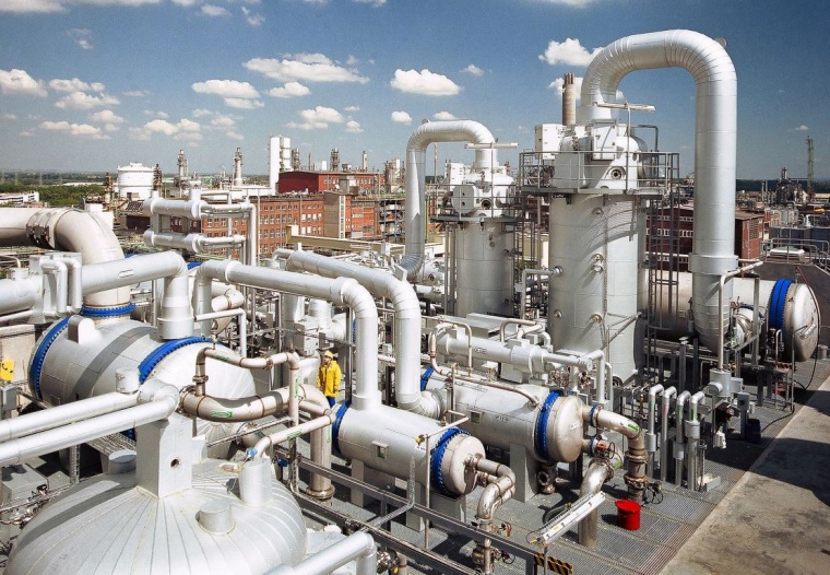 BASF-Citralanlage in Ludwigshaven. Foto: BASF