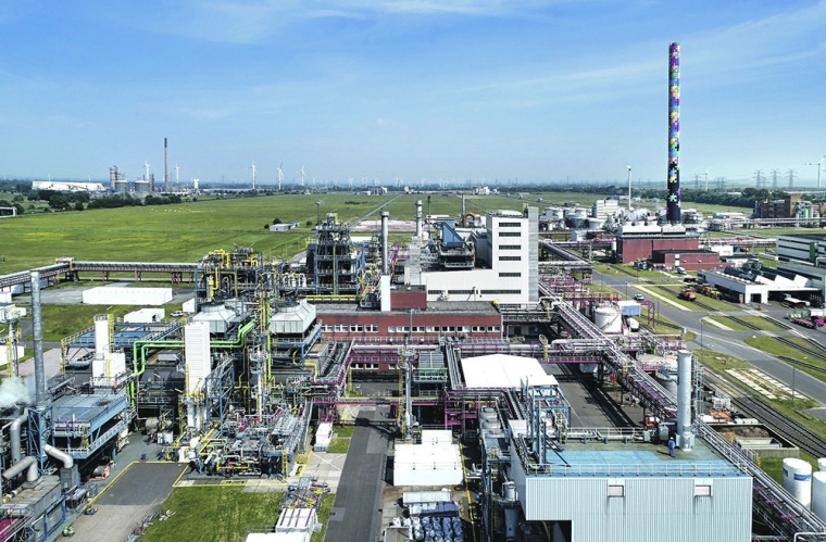 Produktionsanlagen von Covestro in Brunsbüttel. © Covestro Deutschland AG