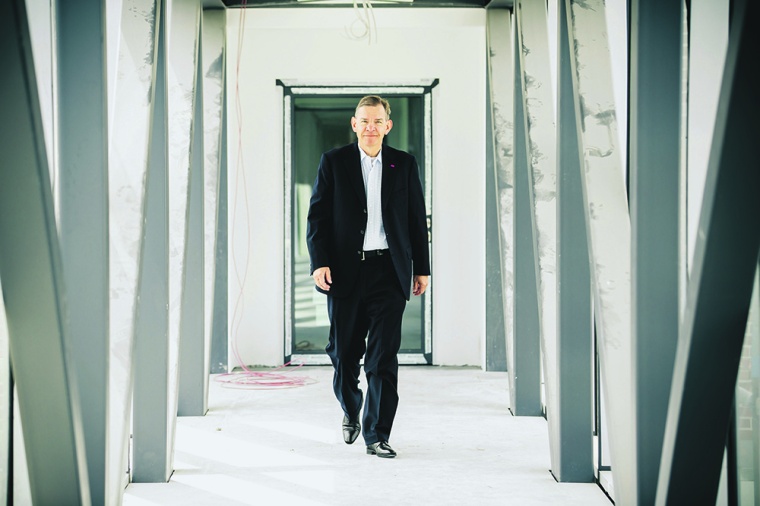 Der Familienunternehmer Reinhold von Eben-Worlée führt die Worlée-Gruppe in...
