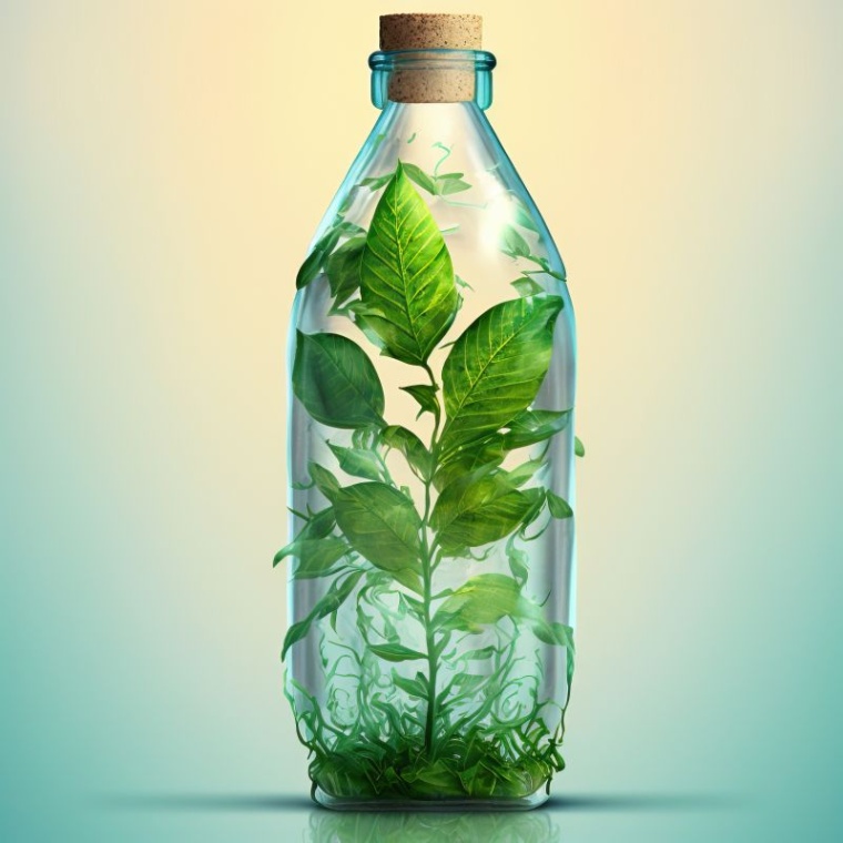 Immer mehr Firmen engagieren sich in Initiativen wie der Natural Bottle...