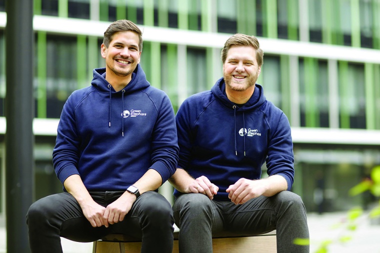Die Gründer von Green Elephant Biotech: Felix Wollenhaupt und Joel Eichmann. |...