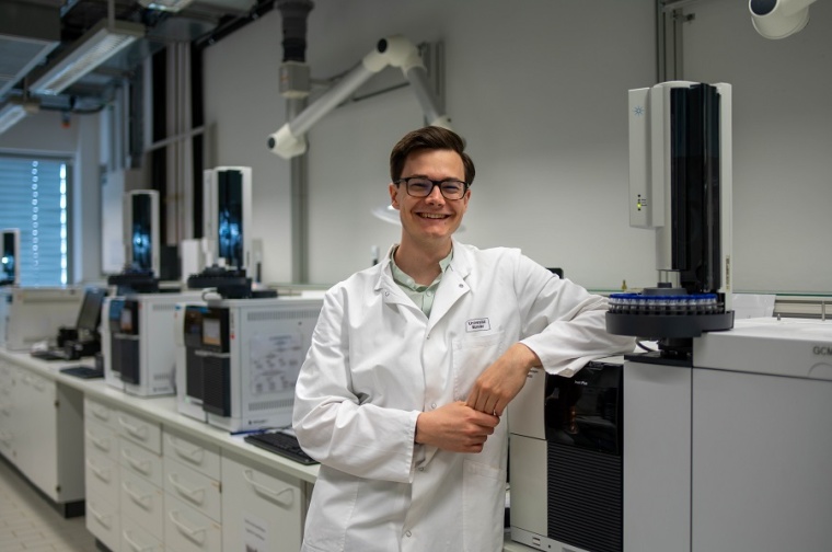 GC-Massenspektrometer generieren komplexe Spektren zu Inhaltsstoffen einer...