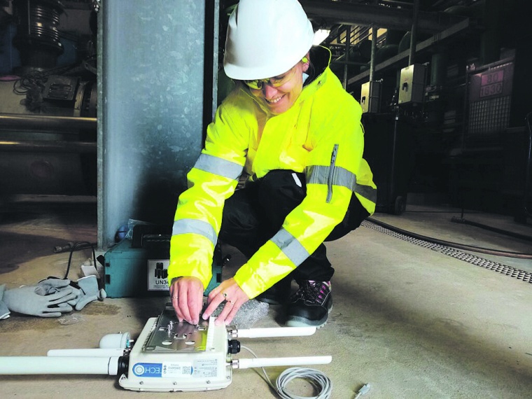 Mit LoRaWAN können wir für den gesamten Chemiepark kostengünstig ein eigenes...