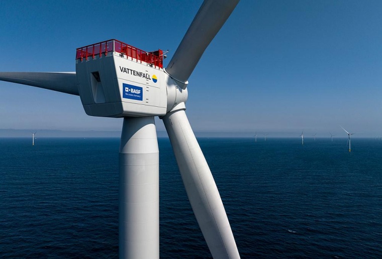 Offshore-Windpark Hollandse Kust Zuid, Foto: BASF