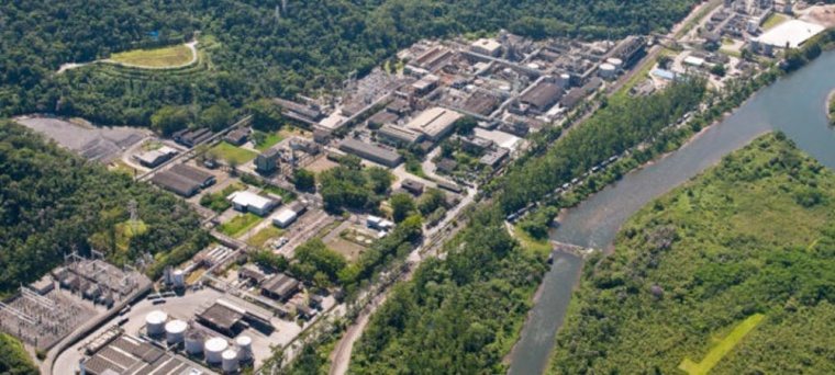 Der Unipar-Standort in Cubatao, Brasilien, © Unipar