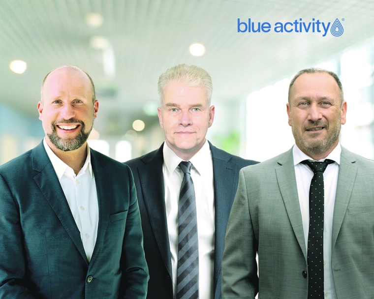 Das Team von Blue Activity (v.l.n.r.): CEO Lars Havighorst, COO Wolfram Starke...