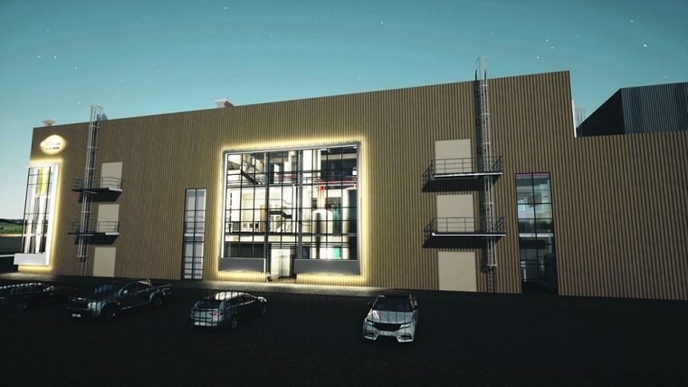 Außendarstellung der BioCampus MultiPilot | © IC-L Ingenieur Consulting...
